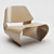 Cowrie Shell Inspired Chair: Unique Design by Brodie Neill 3D model small image 5