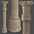 Persian Column: Elegant Architectural 3D Model 3D model small image 1