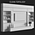 Sleek TV Wall 2015 3D model small image 5