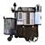 Victorian Steampunk Mobile Home 3D model small image 1