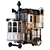 Victorian Steampunk Mobile Home 3D model small image 5