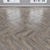 Parquet Oak: Herringbone, Linear, Chevron 3D model small image 3