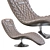 Luxury Chaiselongue by Formitalia 3D model small image 3
