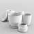 3D Scanned Pot Set 3D model small image 2