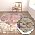 Luxury Carpet Set with High-Quality Textures 3D model small image 5