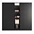 Modern Dark Brown-Wood Wardrobe by IKEA 3D model small image 2