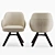 Bombe: Elegant Italian Armchair 3D model small image 2