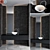 Modern 180cm Bathroom Furniture 3D model small image 1