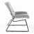 Meraki Bay Lounge Chair 3D model small image 3