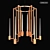Elegant Chandelier Glimma: Embrace Radiance 3D model small image 1