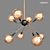 Elegant DOS Chandelier by Romatti 3D model small image 1