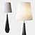 Sophisticated Cachet Floor Lamp by Kelly Wearstler 3D model small image 1