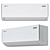 Leberg LBS/LBU-TOR09UA: Compact 3DMax Air Conditioner 3D model small image 1