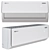Leberg LBS/LBU-TOR09UA: Compact 3DMax Air Conditioner 3D model small image 2