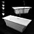 Kohler K-819: Luxurious American Bathtub 3D model small image 1