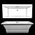 Kohler K-819: Luxurious American Bathtub 3D model small image 5