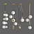 Elegant Pendant Collection 3D model small image 2