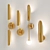 Sleek Metal Wall Lights - GERD Collection 3D model small image 1