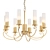 Banci Gold Hanging Chandelier 3D model small image 1