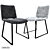 Sleek Waltz Plus Chairs 3D model small image 1