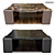 Modern Rubix Coffee Table: Sleek Design & Versatile Functionality 3D model small image 2