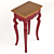 Montigny French Table: Sleek and Stylish 3D model small image 3