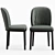 Sleek and Stylish Cattelan Italia Chris Chair 3D model small image 2