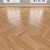 Parquet Oak - Herringbone, Linear, Chevron 3D model small image 3