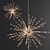 Starry Nights LED Chandelier 3D model small image 1