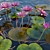 Red Water Lily - Velutha Ambal 02 3D model small image 2