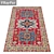 High-Quality 3pc Carpets Set 3D model small image 2