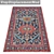 High-Quality 3pc Carpets Set 3D model small image 3