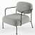 Fab Four Lounge Chair 3D model small image 1