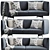 Modern Boconcept Nantes Sofa 3D model small image 3