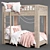 Corona Twin-Over-Twin Bunk Bed 3D model small image 6