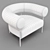 Sleek Comfort: Williams Armchair 3D model small image 5