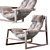 Comfy Italian Armchair 3D model small image 2