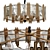 Luminara 25-Light Candela Chandelier 3D model small image 2