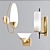 Elegant Stillwell Wall Sconce 3D model small image 2