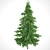 Herringbone Geometric Christmas Tree 3D model small image 1