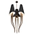 Elegant Diablo 3 Pendant Light 3D model small image 1