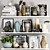 Elegant Decorative Shelves 3D model small image 1