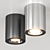 Sleek Kos Chrome Pendant Light 3D model small image 3