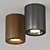 Sleek Kos Chrome Pendant Light 3D model small image 4
