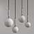 Contemporary Pendant Light Fixture 3D model small image 2