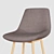 Samba Fabric Bar Stool | Modern Design 3D model small image 2