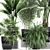 Exotic Plant Collection: Banana Palm, Cigar Plant, Strelitzia 3D model small image 2