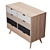 Snap Chest of Drawers: Stylish Storage Solution 3D model small image 2