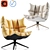 B&B Italia HUSK Designer Armchair 3D model small image 1