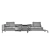 Versatile Taylor Sofa: Separable & Storage-Integrated 3D model small image 12